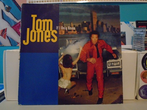 TOM JONES-If I Only Knew-Germany 12" Vinyl LP-4 Mixes-1994 Interscope