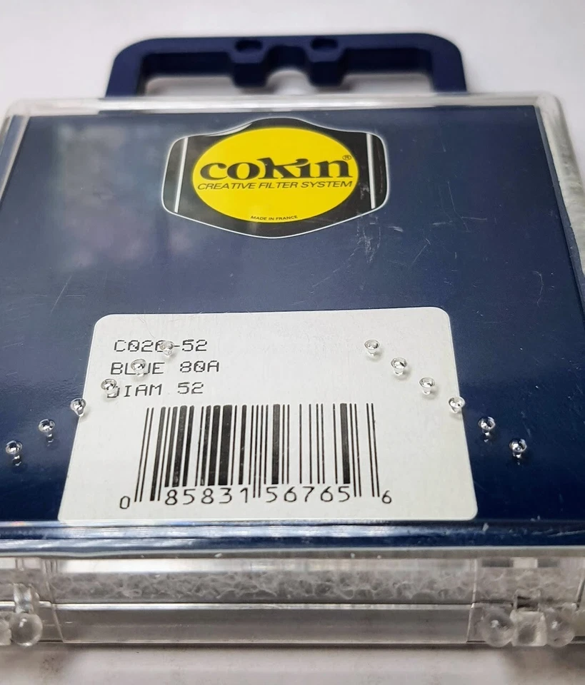 52mm Pro 80A Blue Glass Lens filter 80 A France Coated 52 mm Camera Color 80-A - Image 3 of 4