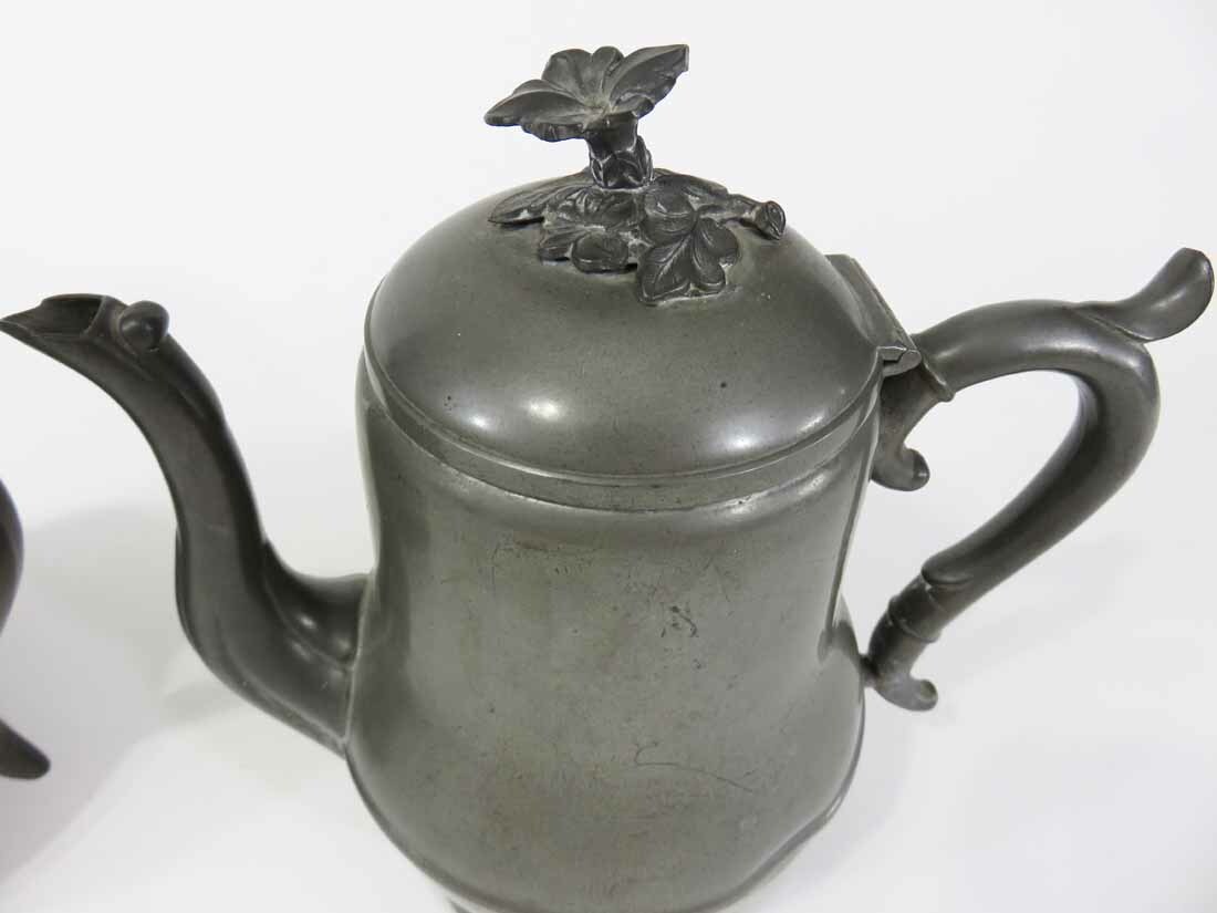 PEWTER COFFEE POT HOMAN CINCINNATI OHIO 19TH C eBay