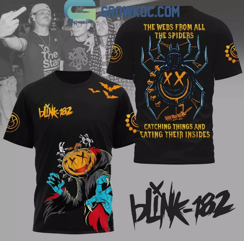 B182 The Webs From All The Spiders Catching Things 3D T Shirt