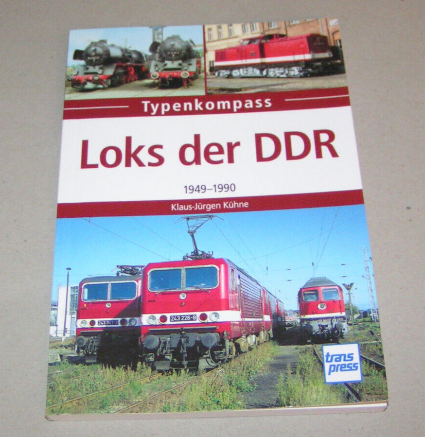 Locomotives Der GDR - German Reichsbahn Third 1949 To 1990 - Book of Types