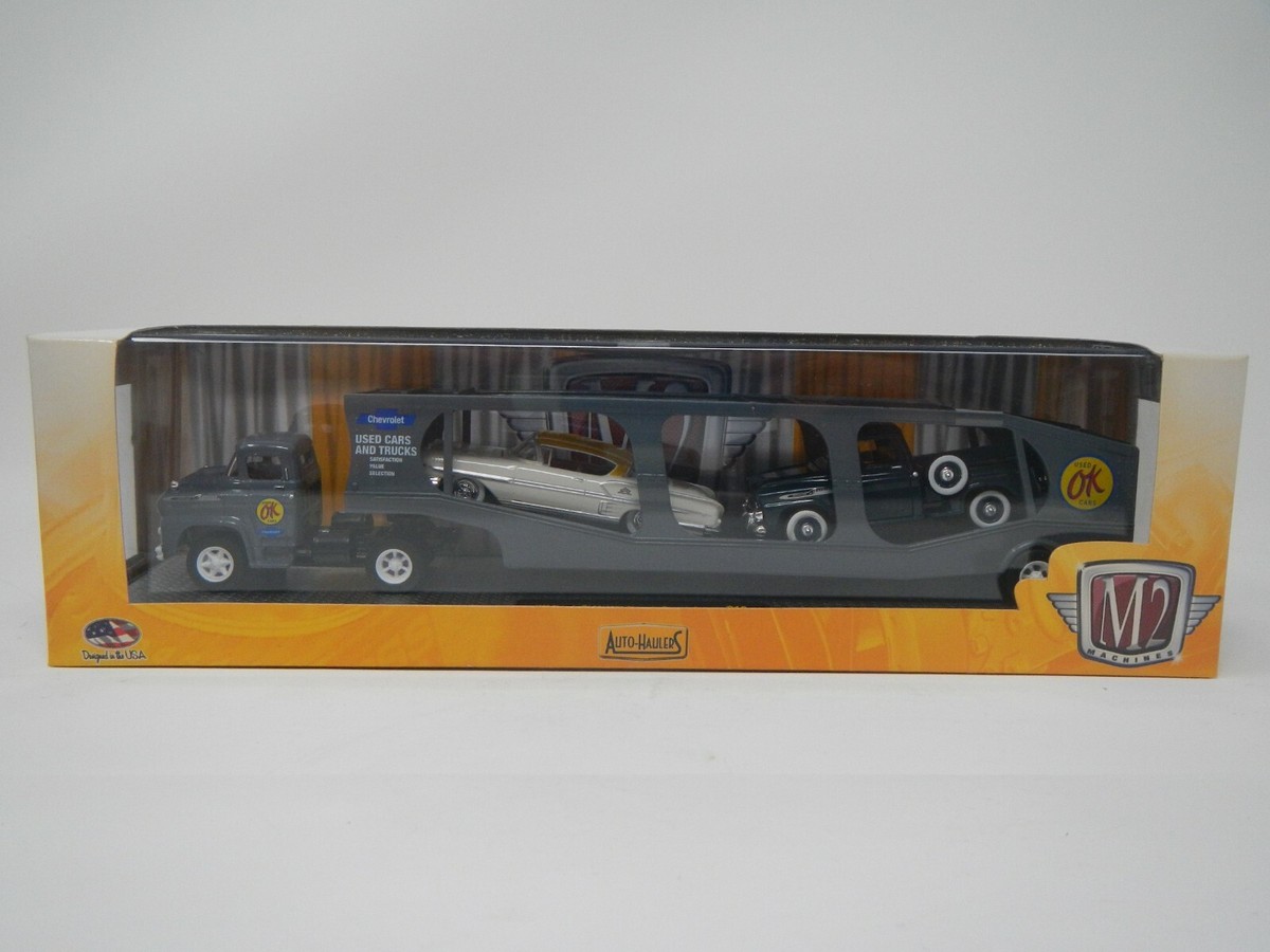 M2マシーンズCHEVROLET 1958 LCF & Impala M2 Machines 1:64 1958 Chevrolet LCF & 1958 Chevrolet Impala