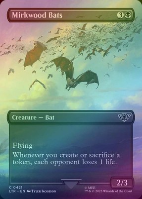 Mirkwood Bats - Borderless Scene (Foil) (LTR)