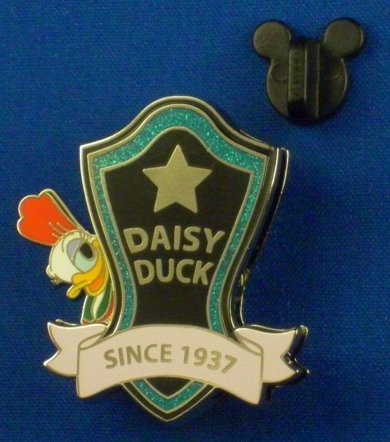 Daisy Duck's 80th Birthday Since 1937 Slider 2017 LE OC Disney Pin # 119819