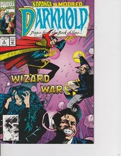 Darkhold #6 Dr. Strange vs Mordred, pages from the book of sins 1993