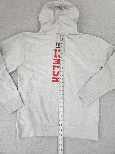 Los Angeles Dodgers 13 Mesh Mens Sz Small Gray Hoodie Sweatshirt Baseball NEW - Imagen 11 de 12