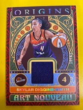 DA17579 2023 Panini Origins WNBA Art Nouveau JERSEY Skylar Diggins-Smith #18/49