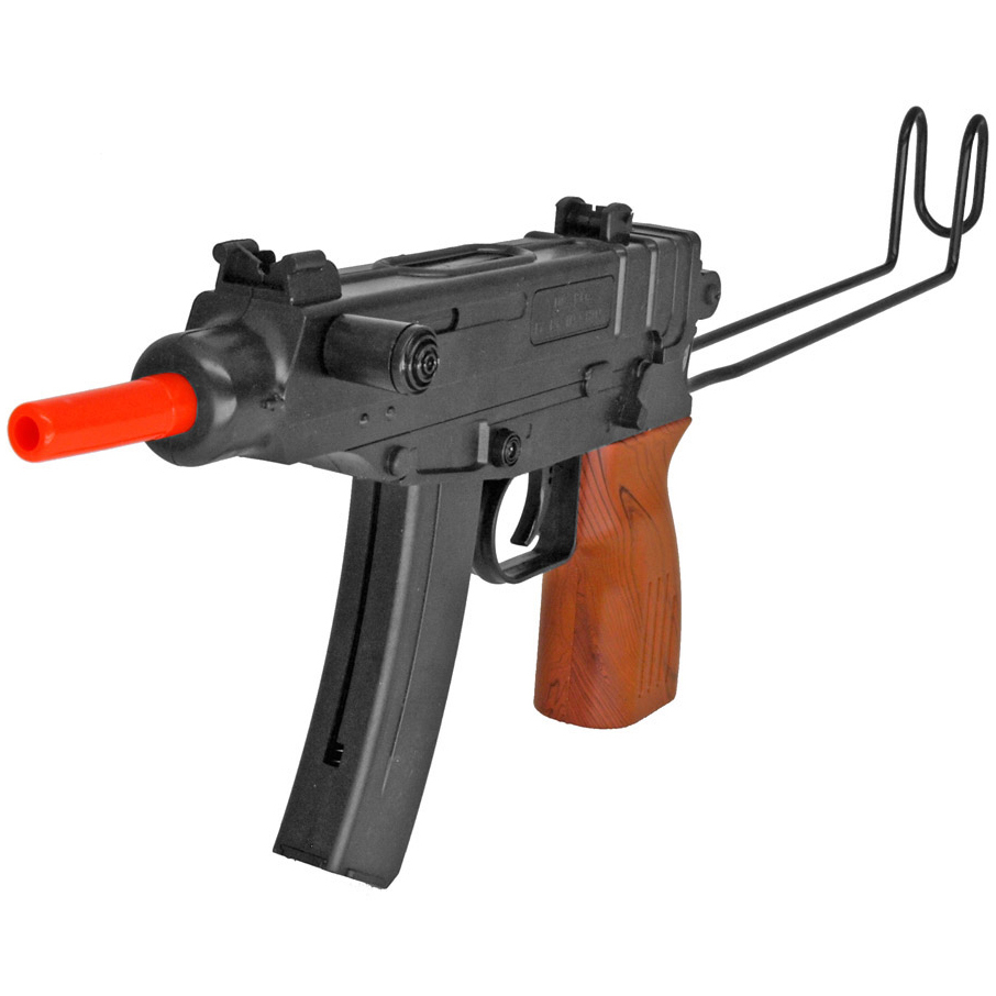 UKARMS M309B SCORPION SMG SPRING AIRSOFT PISTOL w/ EXTENDED STOCK Gun