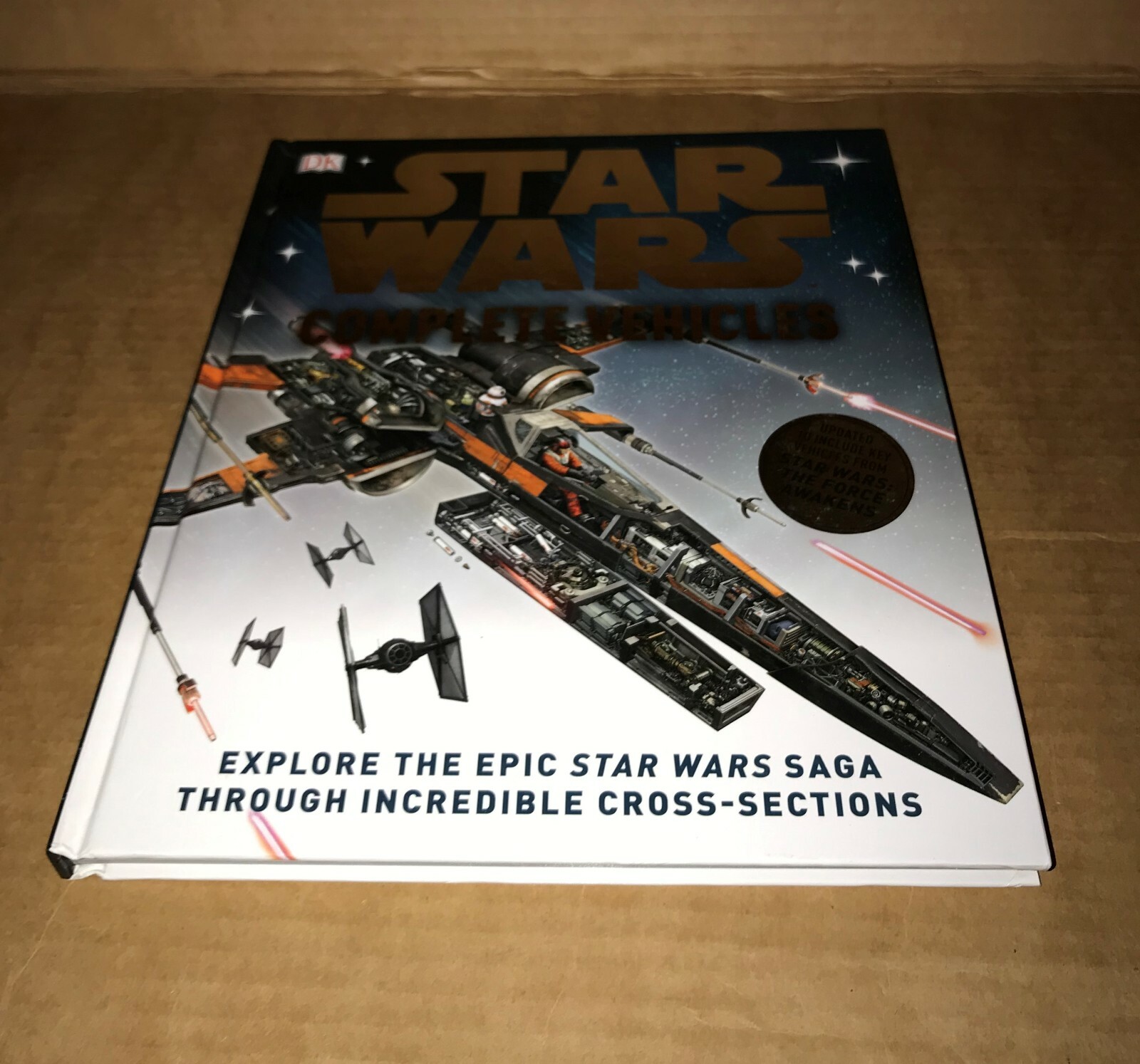 Star Wars complete vehicles [Updated for Force Awakens] Hardback, Good Condition