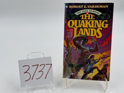 Robert E. Vardeman Avon PB Books: The Quaking Lands (1st Ed 1/85)