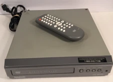 Symphonic Model WF104 DVD/CD Player With Remote & AV Cables - Tested/Working