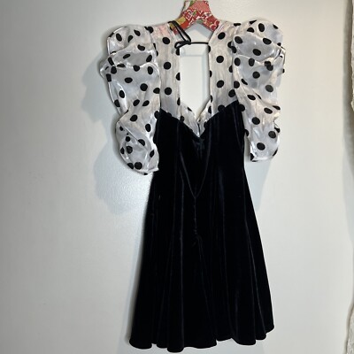 for love and lemons dolly mini dress For Love & Lemons Dolly Denim Dot Mini Dres