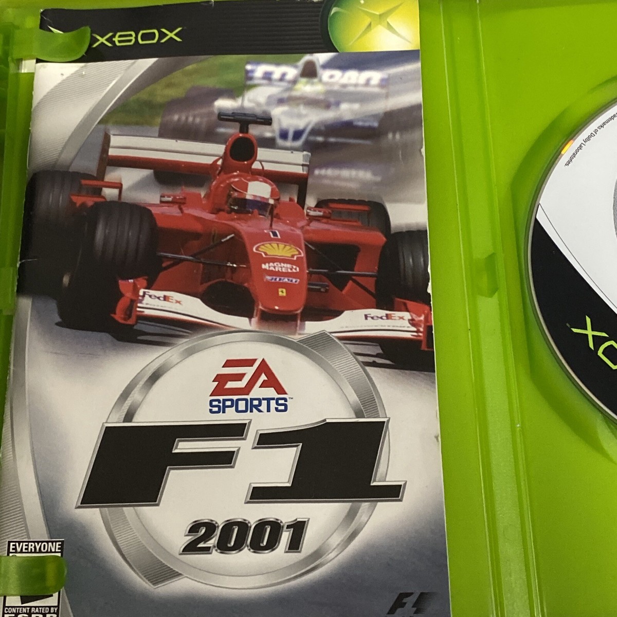 F1 2001 Microsoft Xbox 2001 Tested Comes With Case And F1 2001 Microsoft Xbox 2001 Tested Comes With Case And