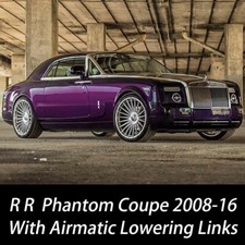 FOR ROLLS ROYCE PHANTOM COUPE  ADJUSTABLE LOWERING LINKS AIR SUSPENSION KIT RODS
