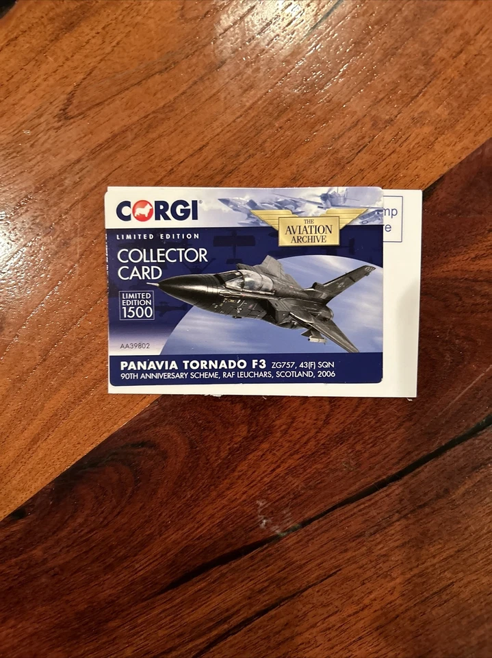 Panavia Tornado F3 ZG757 90 Aniversario Esquema Edición Limitada 1:72 Nuevo Foto 4 de 4