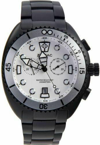 Zodiac 1882 Speed Dragon Alarm Chronograph Watch With New Zodiac 1882 Speed Dragon Alarm Chronograph Watch With New