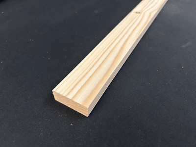 5x Rechteckleisten Holzlatte Fichte ca. 19 x 47 x 1150 mm gute B-Sort.