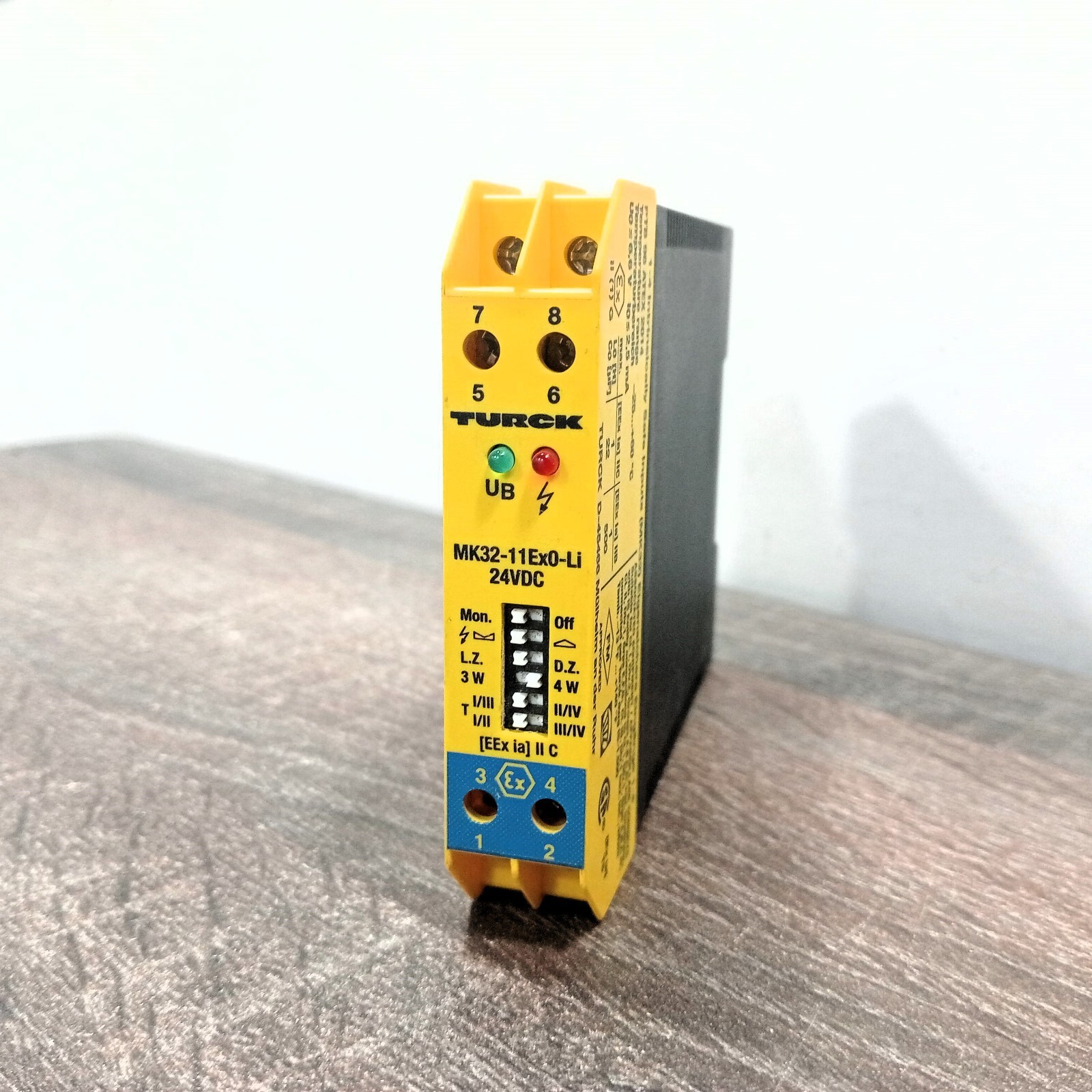 NEW WITHOUT BOX | TURCK MK32-11EX0-LI/24VDC PT100 SERIES MEASURING AMPLIFIER