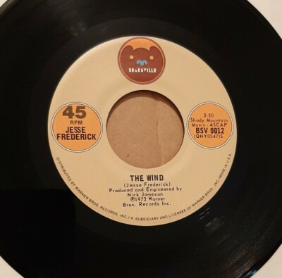 JESSE FREDERICK 45 I BELONG TO YOU &frasl; THE WIND 1973 BEARSVILLE BSV 0012  EX-NM | eBay