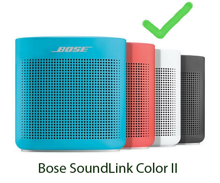 Bose SoundLink Color Bluetooth Speaker II wall adapter charger