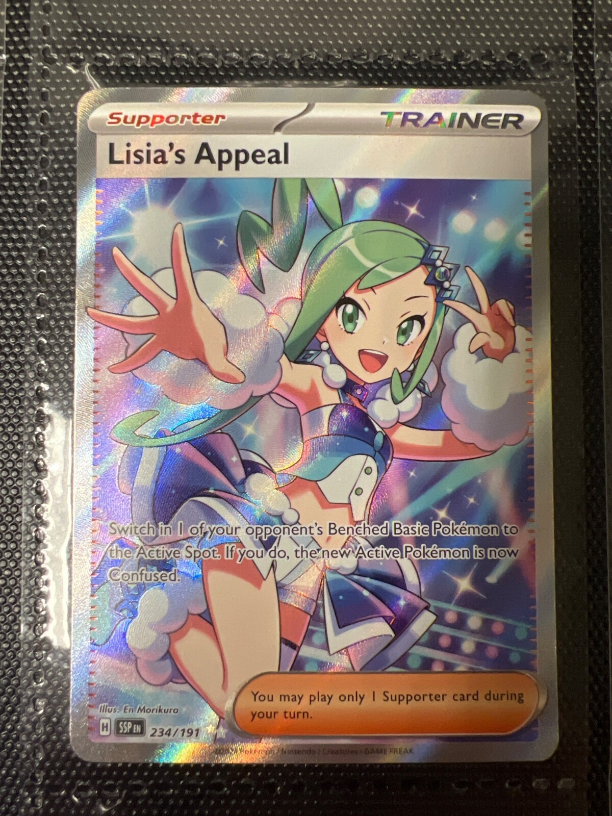 Lisia's Appeal 234/191 Sv08: Surging Sparks Holo