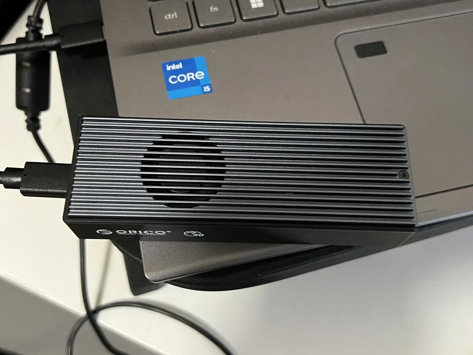 Orico Portable Hard Drive 1TB Pro XrayDisk SSD Installed Internal Fan USB3.2 NEW - Image 3 of 4