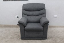 G Plan Malvern Zahara Slate Fabric Power Reclining Armchair RRP £1755