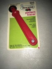 Vintage Fruit Of The Loom 6" Tracing Pattern Wheel Nowe w opakowaniu