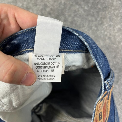 Diesel Womens Jeans Straight Regular Faded Washed Blue Vintage Zerox W28 L33 * - Picture 8 of 15