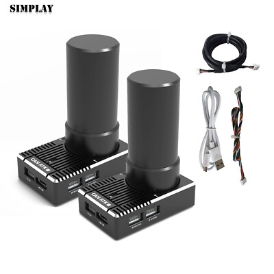 ETC 14台 GPS 9台 CAN RTK 9P Centimeter Level GNSS Module Dual Antenna GPS for UAV