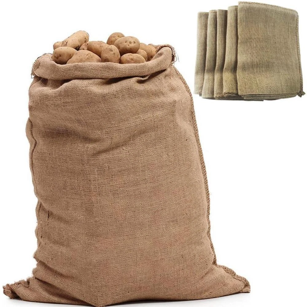Large hessian bags sale