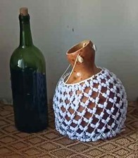 Sekere medium Yoruba-style netted gourd rattle 