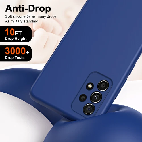 Für Samsung Galaxy A23 5G Luxus stoßfest flüssig weich TPU Silikon Hülle Cover - Bild 3 von 24
