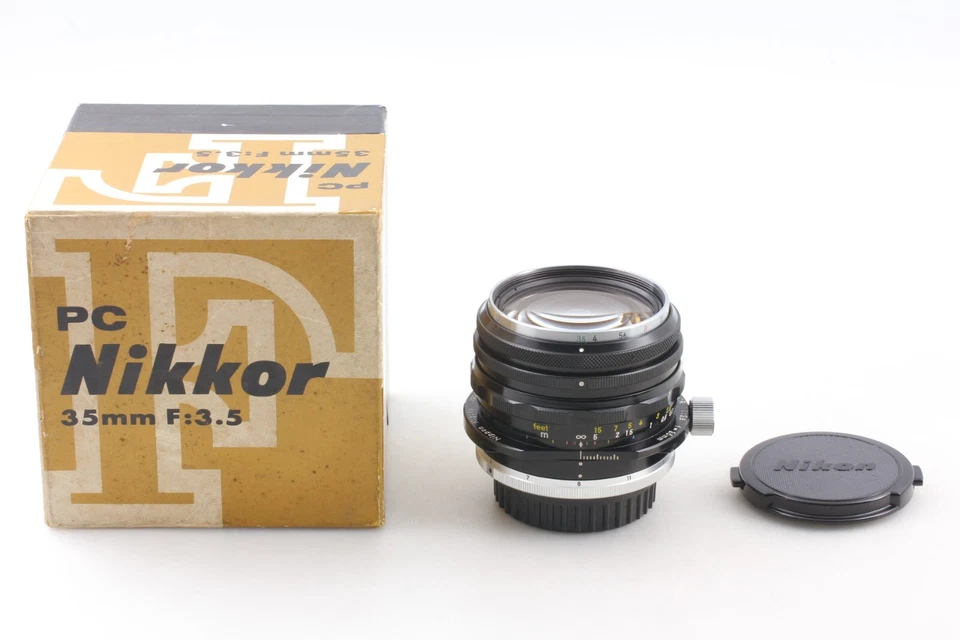 "N MINT+3" w/ Box Nikon PC Nikkor 35mm f/3.5 MF Perspective Control Shift JAPAN - Image 2 of 4