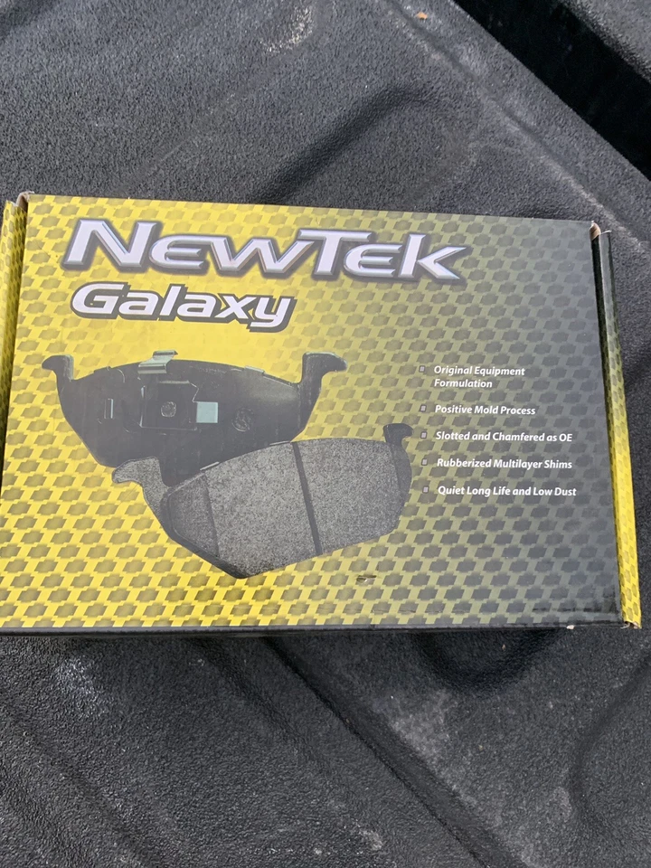 Galaxy Ceramic Disc Pads w/ Hardware fits 2003-2009 Hummer H2 NEWTEK AUTOMOTIVE - Image 2 of 4