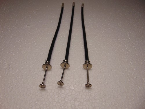 3pc Shutter Release Cable 7" SLR Rangefinder Folding Cameras Zenit Zorki FED etc - Picture 4 of 6