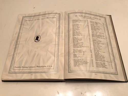 vintage 1931 Swarthmore College Halcyon Yearbook - Picture 7 of 8