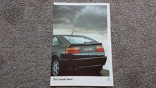 VOLKSWAGEN CORRADO VR6 STORM SALES BROCHURE 1995