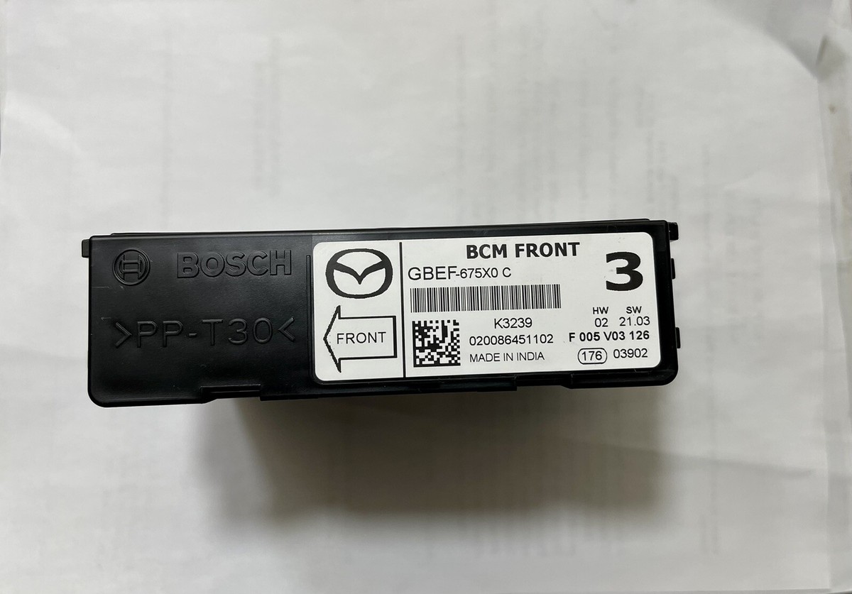 Mazda 6 G L/ GJ / CX5 / 2,2L Front BCM GBEF675X0C | eBay