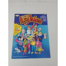 THE NEW ARCHIES STCKER ALBUM 1989 EMPTY ALBUM ONLY BETTY VERONICA JUGHEAD