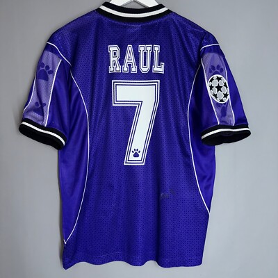 1997/98 REAL MADRID レアル・マドリード KELME ケルメ 1997-98 Real Madrid Kelme Training Shirt - 5/10 - (XL)