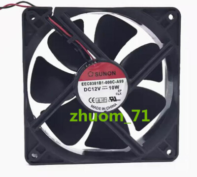 1PC SUNON 12038 12V 10W EEC0381B1-000C-A99 silent cooling fan | eBay