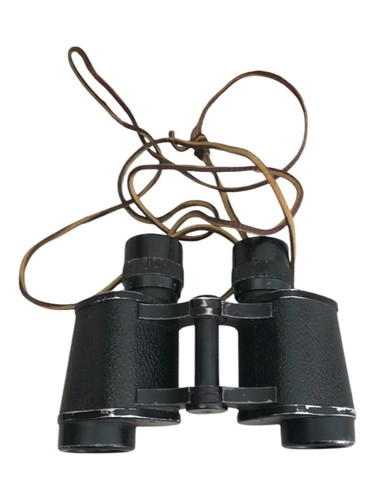 Binolux Jewel Black Binocular Brown Case Coated Optics Field Japan Vintage 6x30 - Picture 11 of 13