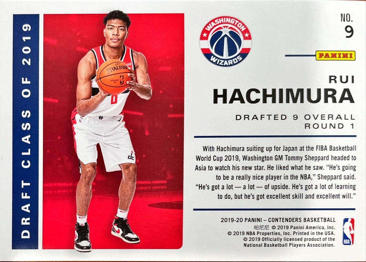 2019-20 Panini Contenders '19 Draft Class Contenders #9 Rui