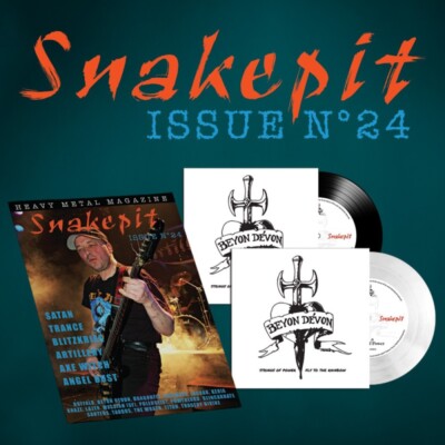 SNAKEPIT Magazine Issue 24 (INCL. LIM.300 BLACK 7 *SANTERS*ANGEL DUST*POWERLORD)