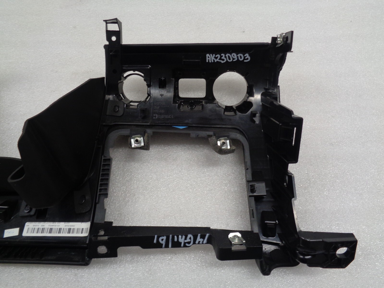 14-17 Maserati Ghibli Dashboard Lower Driver Knee Cover Panel Black OEM AK230903