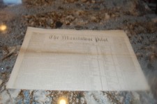 April 6 1866 edition of Manitowoc (WI) Pilot Newspaper