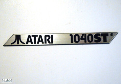 Etichetta Logo Sostitutiva Per ATARI 1040 STE / ST Computer – Nuova, Generica
