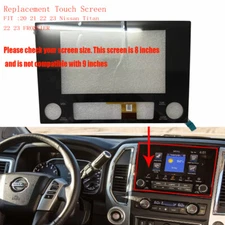 Replacement Display 2020-23 Nissan Titan FRONTIER OEM Touch Screen Multi Media