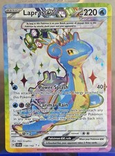 Pokémon TCG Lapras ex Stellar Crown 158/142 Holo Ultra Rare NM on eBay